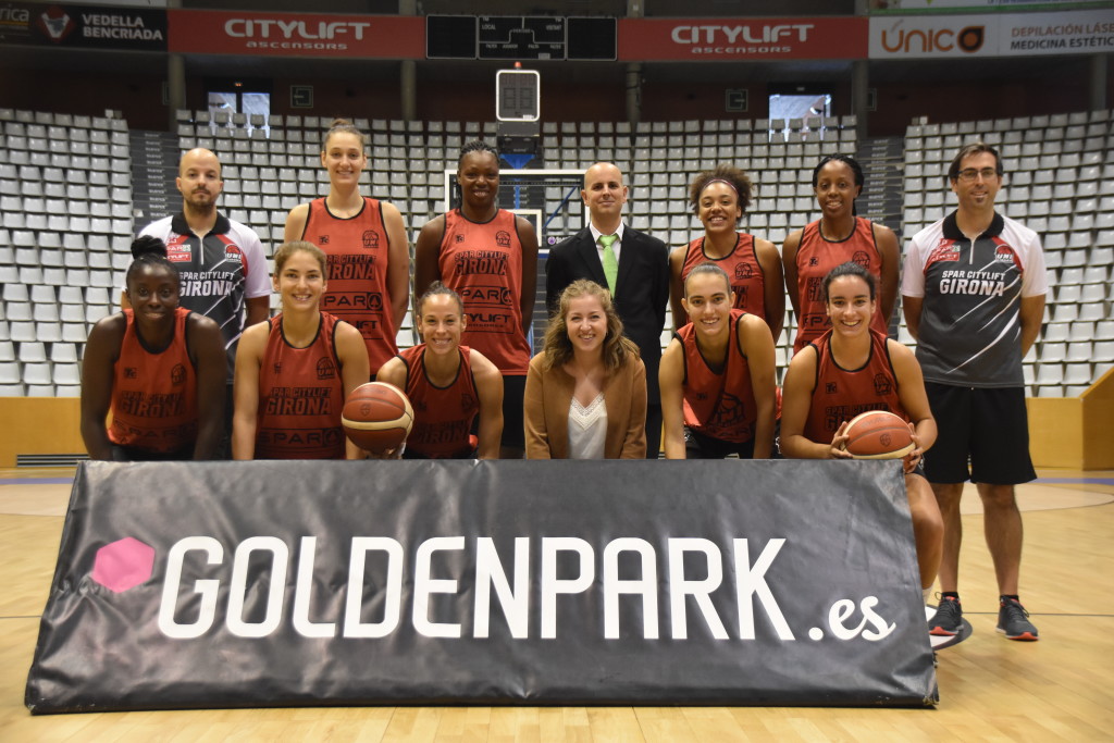 Goldenpark.es reafirma la seva aposta pel bàsquet femení amb l'Spar Citylift Girona